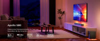 Barra de Sonido ULTIMEA Apollo S80 5.1 Canales para TV con Dolby Atmos, Potencia máxima 320W, Sistema de Sonido Envolvente para Smart TV con Subwoofer, Barra de Sonido PC Desmontable con Luz RGB, HDMI eARC/Opt/AUX/BT - details 2