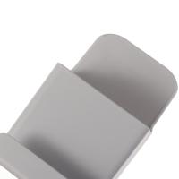 Soporte De Teléfono Adhesivo Organizador De Control Remoto Para TV Y Aire Acondicionado Ecológico Plástico Montado En La Pared - details 12