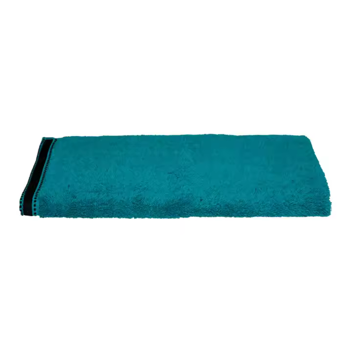 TOALLA BAÃ‘O PREMIUM COLOR VERDE PETROL 50x90cm - 1