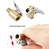 Conector De Válvula De Neumático Para Coche Adaptador De Clip-in De Cobre 8mm Para Bomba De Inflado De Neumáticos Y Ruedas - details 2
