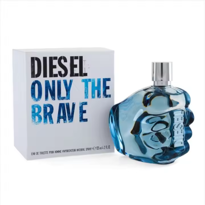 Diesel Only The Brave Eau de Toilette 125 Ml. - Colonia para hombre  Fragancia fresca y amaderada para el hombre audaz. Ideal para usar en el día a día. - 1
