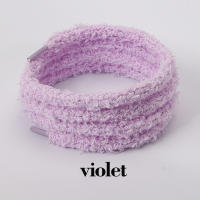 Pareja De Cordones De Peluche Redondos Para Zapatillas Deportivas Cordones Interchangeables De Felpa Suave Para Calzado - details 11
