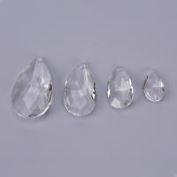 Lámpara De Cristal Para Candelabro Multifacético Pendones Colgantes De Bolas Transparentes Para Decoración De Interiores - details 1