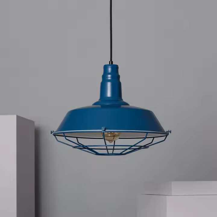 Ledkia Lámpara Colgante Jagger Estilo Retro para Decoración de Interiores - 1
