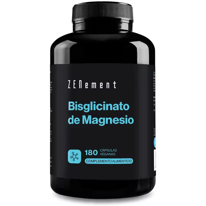 Zenement Bisglicinato De Magnesio 180 Cápsulas - 1