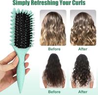 Rizo, Cabello PARA EL Cabello con Cerdas de Jabalí, Peinar para desenredar, dar forma y definir - details 1