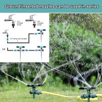 Riega Jardín Automático 360 Grados Rotativo Para Riego Agrícola Sprinkler De Agua Eficiente Y Moderno Sin Químicos Originales En China - details 13