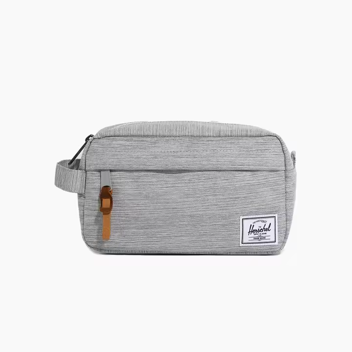 Sabas Shop Neceser Herschel Chapter Small Travel Kit Light Grey - Práctico Bolsillo Cremallera - 1
