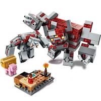 Bloques De Construcción Compatible MOC Sets MC My World Serie La Bestia De La Batalla Del Ronce Torcha De Ronce Juguete Para Niños Regalo - details 2