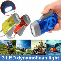 Linterna Mini LED De Autogeneración Con Manivela Dinamotriz En 3 Colores (Amarillo Rojo Azul) Para Camping Y Uso Doméstico Luz Portátil Para Exteriores - details 5