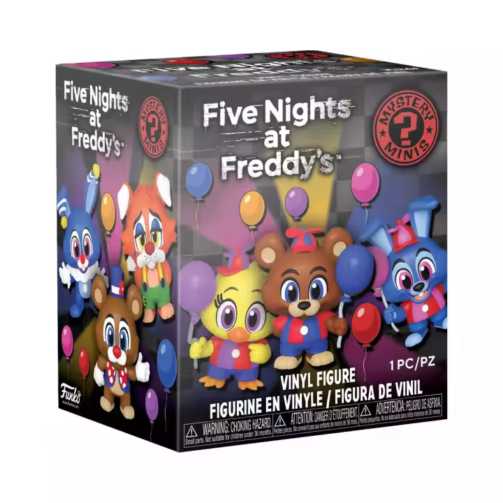 FUNKO - Mini caja creativa - Colecciona tus personajes favoritos de Five Nights at Freddy's -  Figura de vinilo - Nuevas figuras que incluyen los animatrónicos adorables del juego - Recomendado para mayores de 3 años - 1
