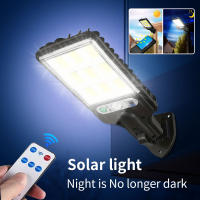 Lámpara De Calle Solar Con Sensor De Movimiento Y Reflector LED COB 108 IP65 Impermeable Luz Exterior Inducción Humana Spot Luz De Pared - details 7