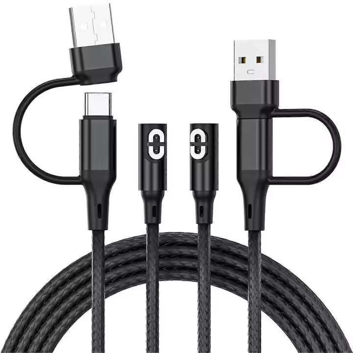Cable de carga de 2 piezas para Aeropex AS800/S803/S810/AS700 OpenRun Pro/OpenRun/cargador de auriculares - 1