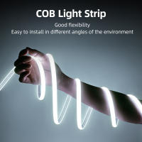 Tira De Luz LED COB 220V 288leds/m Adhesiva Flexible IP65 Impermeable Para Iluminación Interior Y Exterior Cocina Jardín - details 3