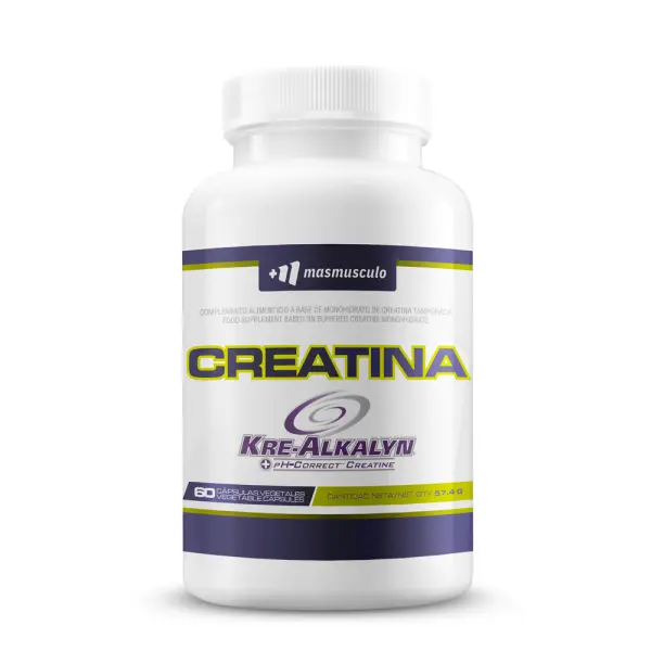 Creatina Kre-Alkalyn® 1500mg - 60 Cápsulas Vegetales de MM Supplements - 1