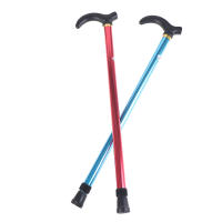 Bastón De Caminar Ajustable 2 Secciones Estables Antideslizante Para Ancianos Caminata Cazuela De Hombre Material De Mano Goma - details 12