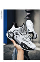 Zapatos De Baloncesto Para Hombre Algodón Transpirable Cómodos Zapatillas Deportivas Entrenamiento Alta Calidad Deportivas Para El Uso Diario - details 1