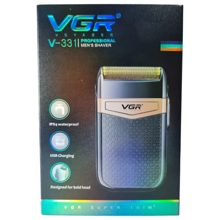 Ckeyin Máquina de Afeitar de Doble Cabeza Recargable para Hombres - Kit de Aseo Azul - 1