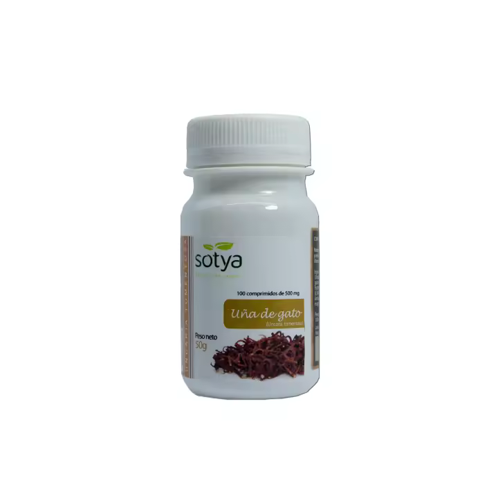Sotya Uña De Gato 100 Comprimidos 500Mg - 1