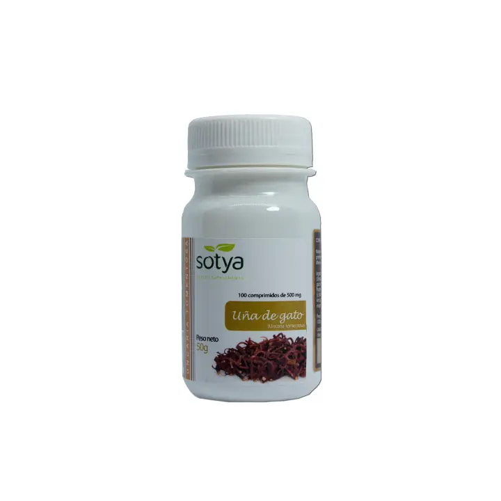 Sotya Uña De Gato 100 Comprimidos 500Mg - 1