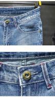 Jeans De Estilo Coreano Y Hip Hop Para Hombres Con Agujeros Y Desgaste Vintage Pantalones Slim Ajustados Y Rotos Para Callejeo - details 4