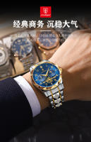 Reloj de cuarzo multifuncional para hombre, nuevo, resistente al agua, luminoso y de moda. - details 3