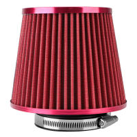 Filtro De Aire Para Coche 3 Pulgadas Kit De Admisión De Alta Fluidez Protector De Motor Universal Accesorios De Auto Mesh Cone 76MM - details 14