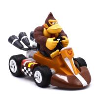 Super Mario Coche De Retroceso Verde Yoshi Donkey Kong Bowser Luigi Toad Princesa Peach Figura De Acción Juguete Anime Game Doll Regalos Para Niños - details 7