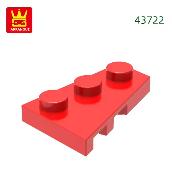 Wange 158Pcs/lot Placas De Wedge 2x3 Derecha Para Bloques De Construcción Compatible Con Juguetes Para Niños Regalo Caja De Accesorios MOC - 1