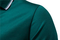 Camisa Polo De Cuello V AIOPESON Para Hombres Color Sólido Manga Corta Estilo Clásico Ropa Masculina Verano 2022 Anti-Pelusa - details 17