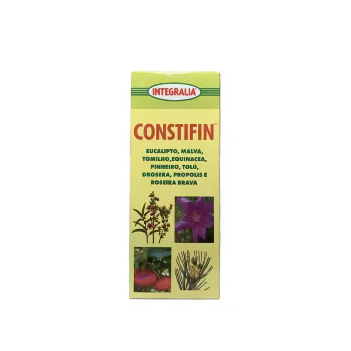 Constifin 250 ml. Integralia. Este  jarabe es un complemento alimenticio indicado para aliviar los problemas respiratorios, la equinácea ayuda a mantener un funcionamiento adecuado del sistema inmunitario y aumenta las defensas, tos, gripe y resfriados - 1