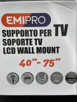 Soporte de TV soporte tv compatible con pantalla de 40" - 75" peso máximo 75Kg VESA 400*600mm sistema de seguridad con tornillos de seguridad - details 2