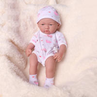 Muñeca Bebe Reborn De 35cm Silicona Realista Para Niñas Y Niños Muñeca Emoticon Llorando Juguete Interactivo Para Niños Mayores De 3 Años - details 32