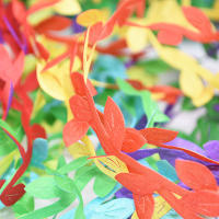 Vine De Hojas Verdes Artificiales De Seda De 10 Metros Para Decoración De Boda Y Manualidades 2 Piezas Flores Falsas Guirnalda Para Adornos Del Hogar - details 3