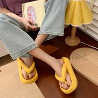 Nuevos Sandalias De Plataforma Gruesa Para Hombre 2024 Moda Verano Zapatillas De Playa Antideslizantes Calzado Casual Para Baño - details 25