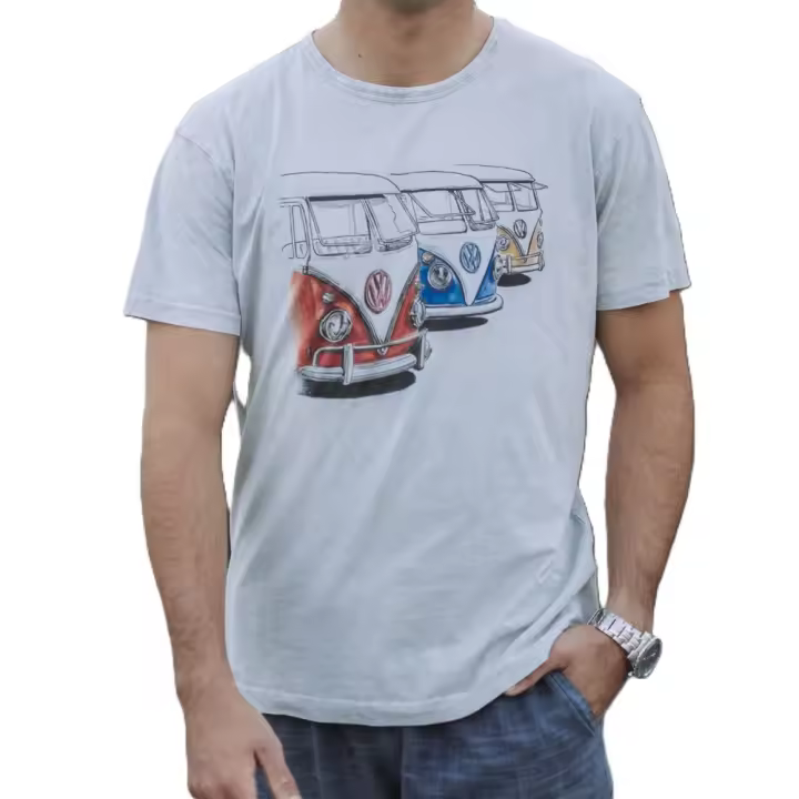 Camiseta hombre Sargantana 85013458 3 furgos gris - 1