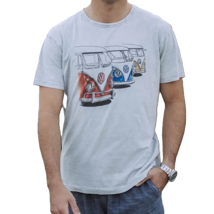 Camiseta hombre Sargantana 85013458 3 furgos gris - 1