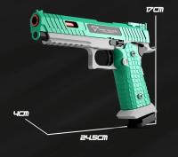 Pistola De Juguetes De Nylon 2 Barrels Airsoft Manual Para Hombres Adultos Y Niños Mayores De 6 Años Disparo Realista - details 13