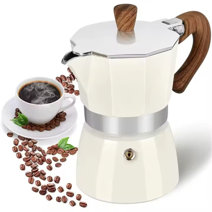 Cafetera Expreso Moka Cubana Aluminio 3 Tazas - 1