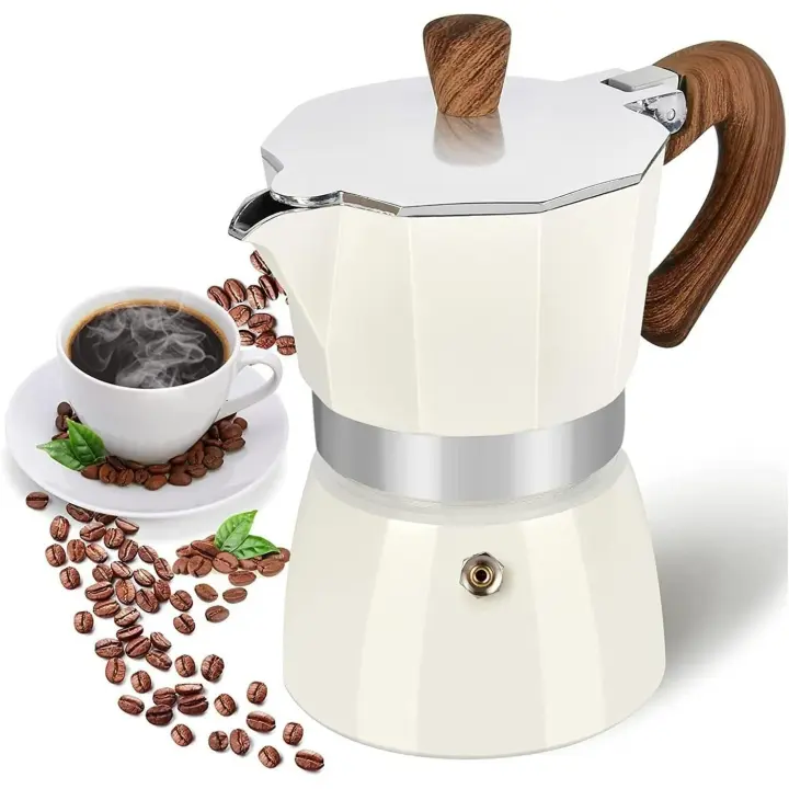Cafetera Expreso Moka Cubana Aluminio 3 Tazas - 1