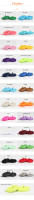 Par De Cordones Planos Clásicos Para Zapatillas Moda Accesorios De Zapatos Longitud 100/120/140/160/180CM Polyester - details 13