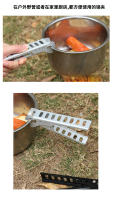 Pinza anti-escaldadura para picnic al aire libre, pinza para ollas, accesorios de vajilla, pinza para barbacoa, pinza para tartas, pinza para plato de recogida de comida para microondas, pinza para comida - details 0
