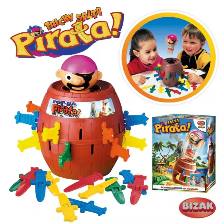 TOMY POP-UP TRICKY SALTA PIRATA (Bizak 30697028) - 1
