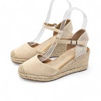 Calzados Soraia, Sandalia de Antelina y Plataforma de Yute, Espardeñas de Cuña, para Mujer. - details 47