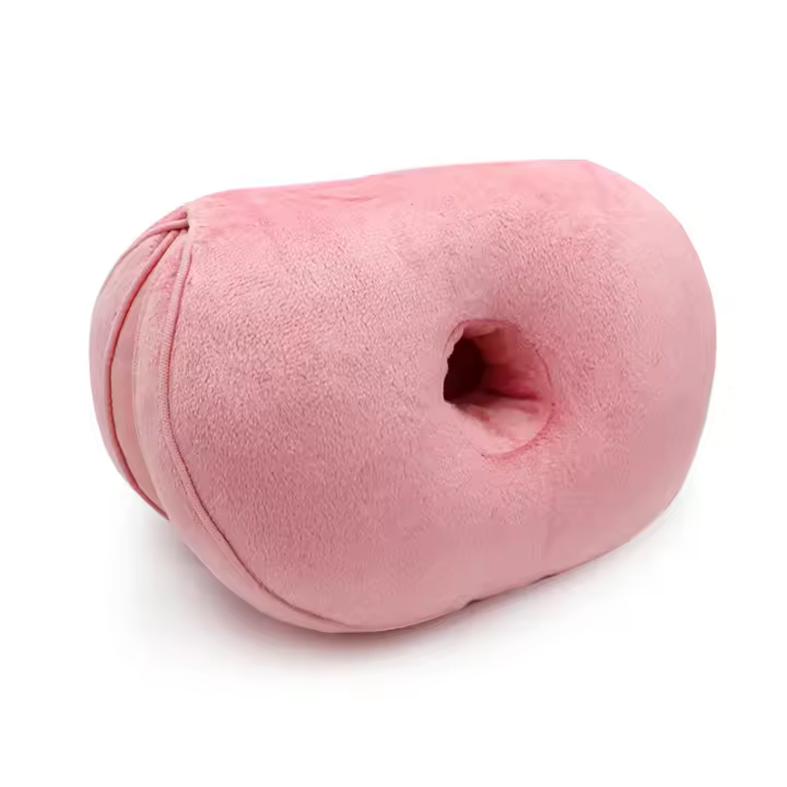 Cojín Ortopédico Multifuncional De Memoria Para Alivio De La Presión Elevador De Caderas Tapete De Asiento Con Tela De Plush Para Adultos - 1