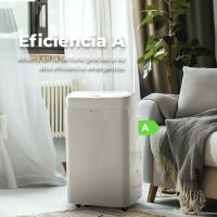 EVVO Aire Acondicionado Portátil Frío y Calor, Clase A, 12.000 BTU, Control Remoto, Temporizador 24h, Deshumidificador - details 2