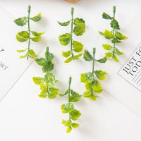 50 Pcs Hojas De Plantas Artificiales Para Decoración De Bodas Y Fiestas Navideñas Accesorio Para Arreglo Florido De Novia Decoración De Fondo De Muralla Jardín - details 4