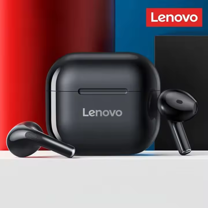  Lenovo LP40 Auriculares TWS Bluetooth 5.0 Inalámbricos Con Control De Toque Y Reducción De Ruido Estéreo Batería De 230mAH Y Cancelación De Ruido - 1