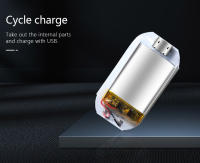 Lámpara De Lectura LED Para Coche SEAMETAL Con Sensor De Toque De Dedo Carga USB 6 Luces Para Iluminación Interior Universal Color Cambiable Material ABS - details 7