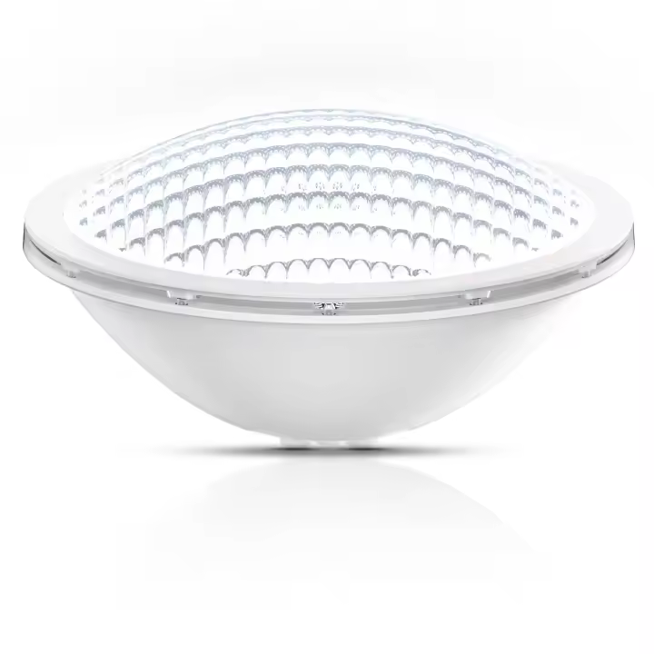 Lámpara de piscina PAR56, 18 W, estanca, IP68, LED, 12 V DC/AC, Blanco frío 6000 K - 1